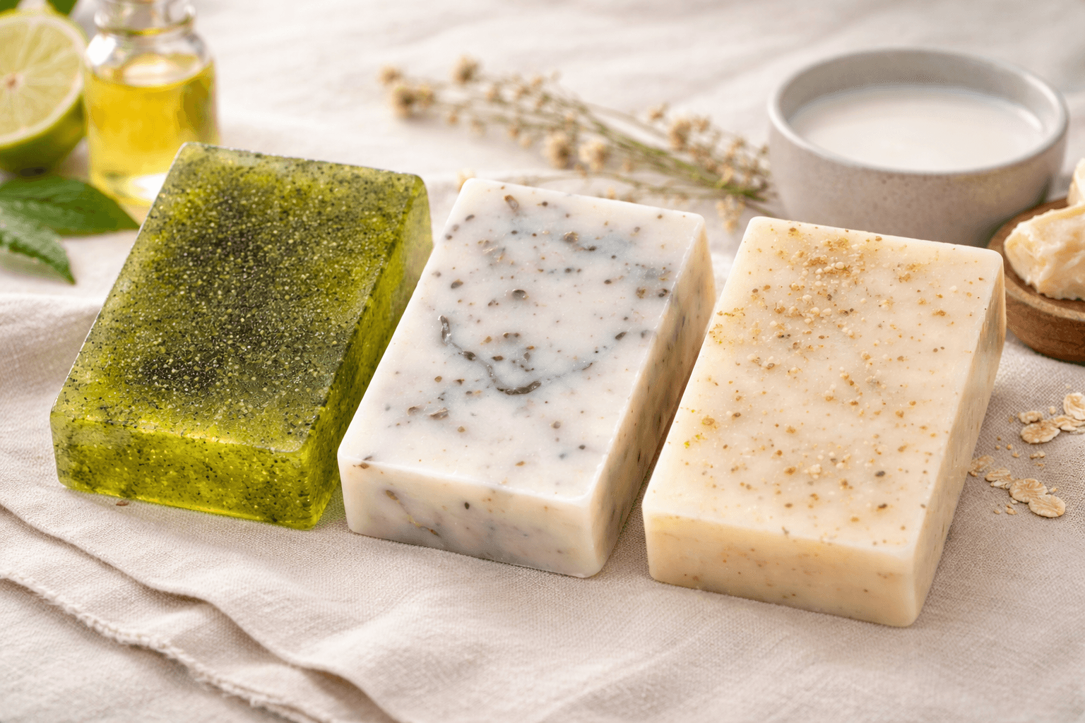 Glycerin, goat milk, or shea butter soap: which one is right for you?
