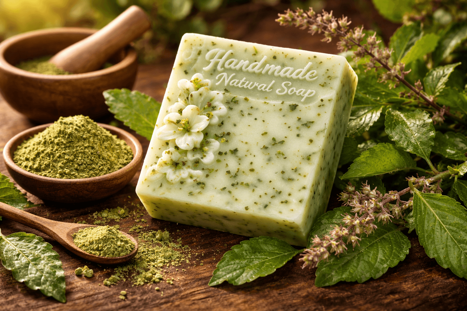 Neem and tulsi soap: what these two ingredients actually do