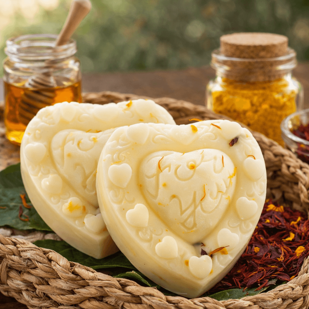 Honey Kesar Haldi Sheabutter Soap