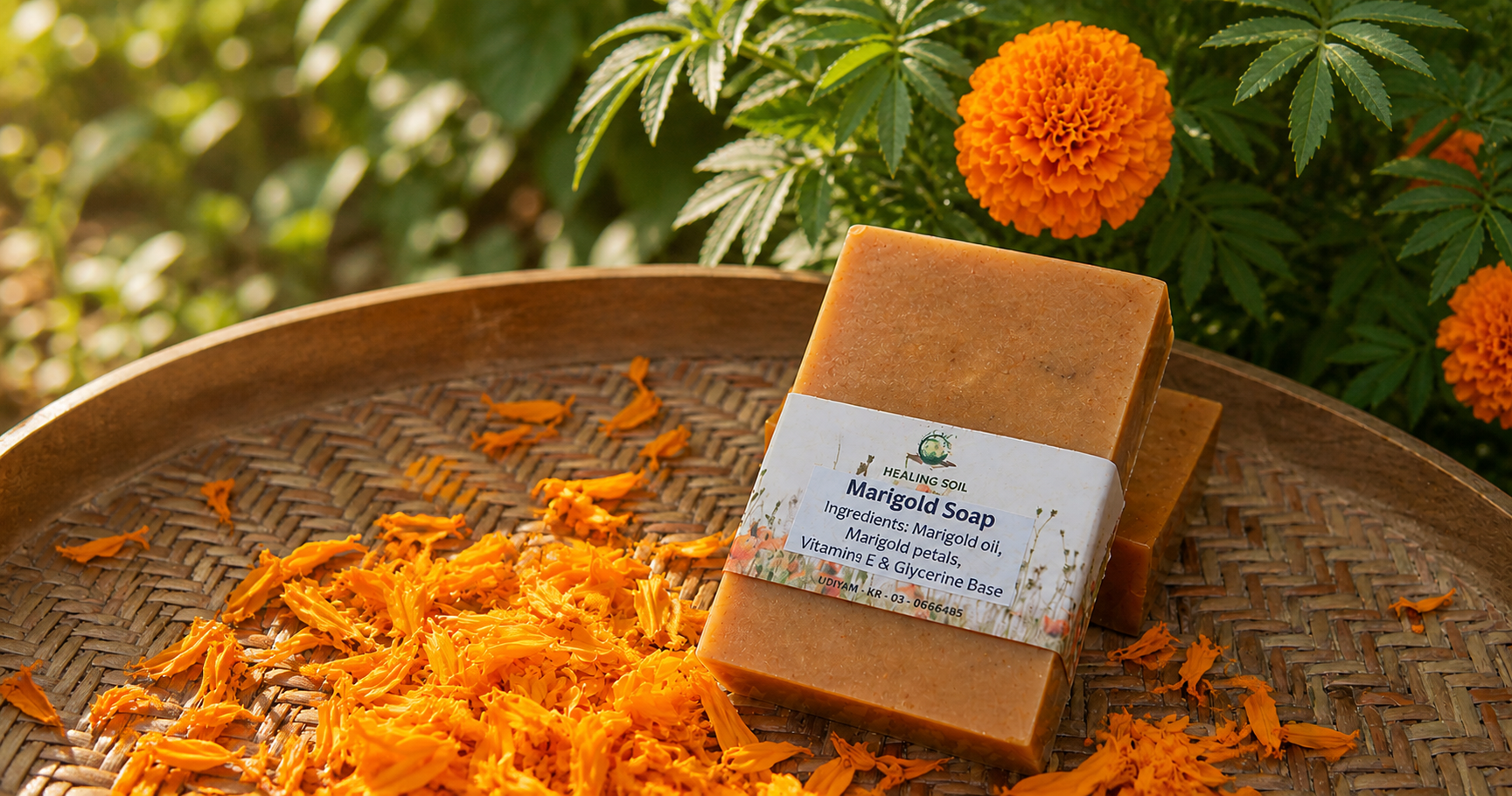 From Garden to Gallery: The Story of My Handcrafted Marigold Soap