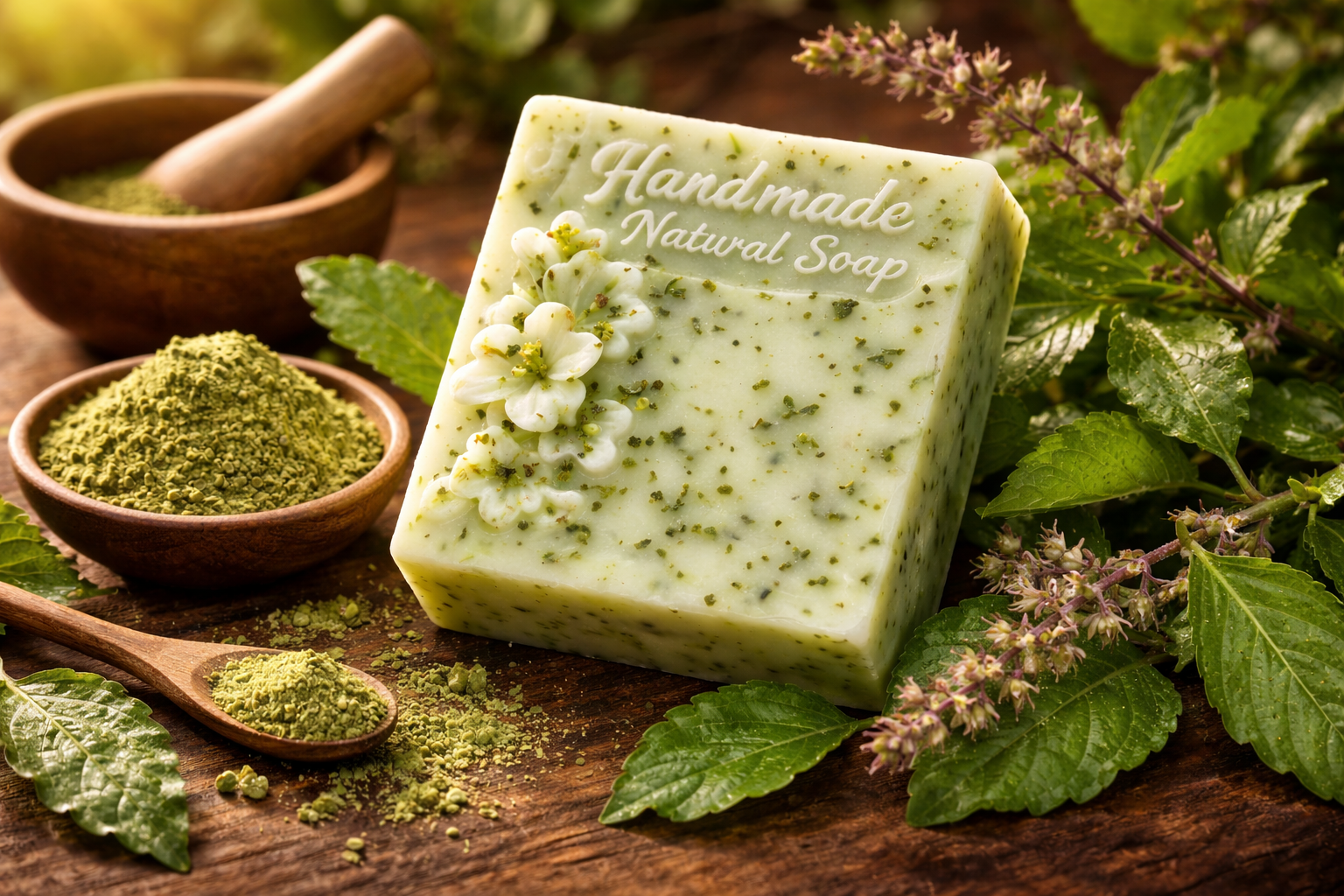 Neem tulsi soap benefits: two traditional Indian ingredients in one bar