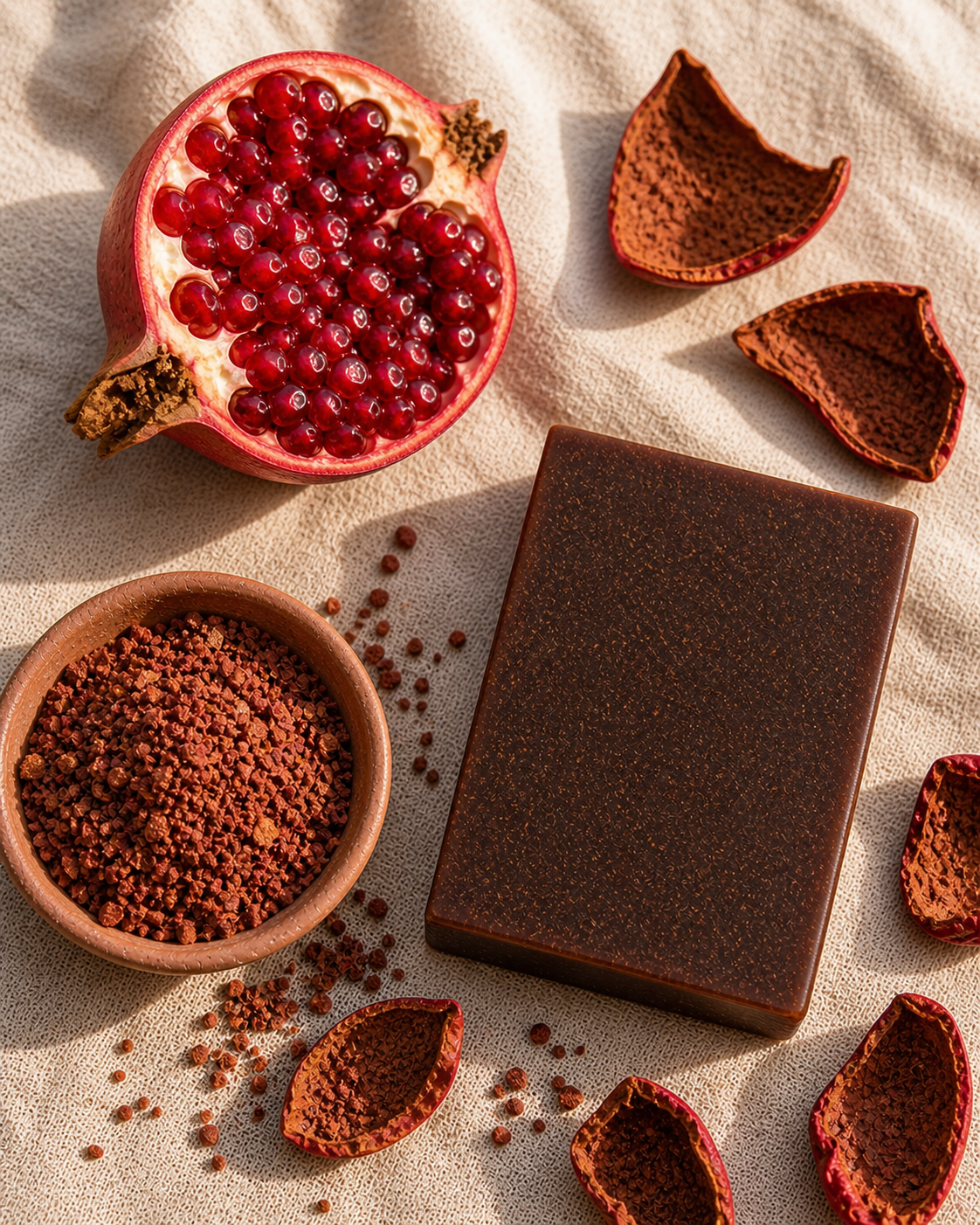 The Peel That Skin Remembers: A Pomegranate Story