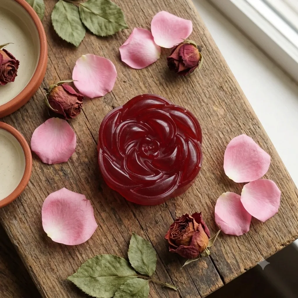 Rose soap guide: scent, feel, and how it's made