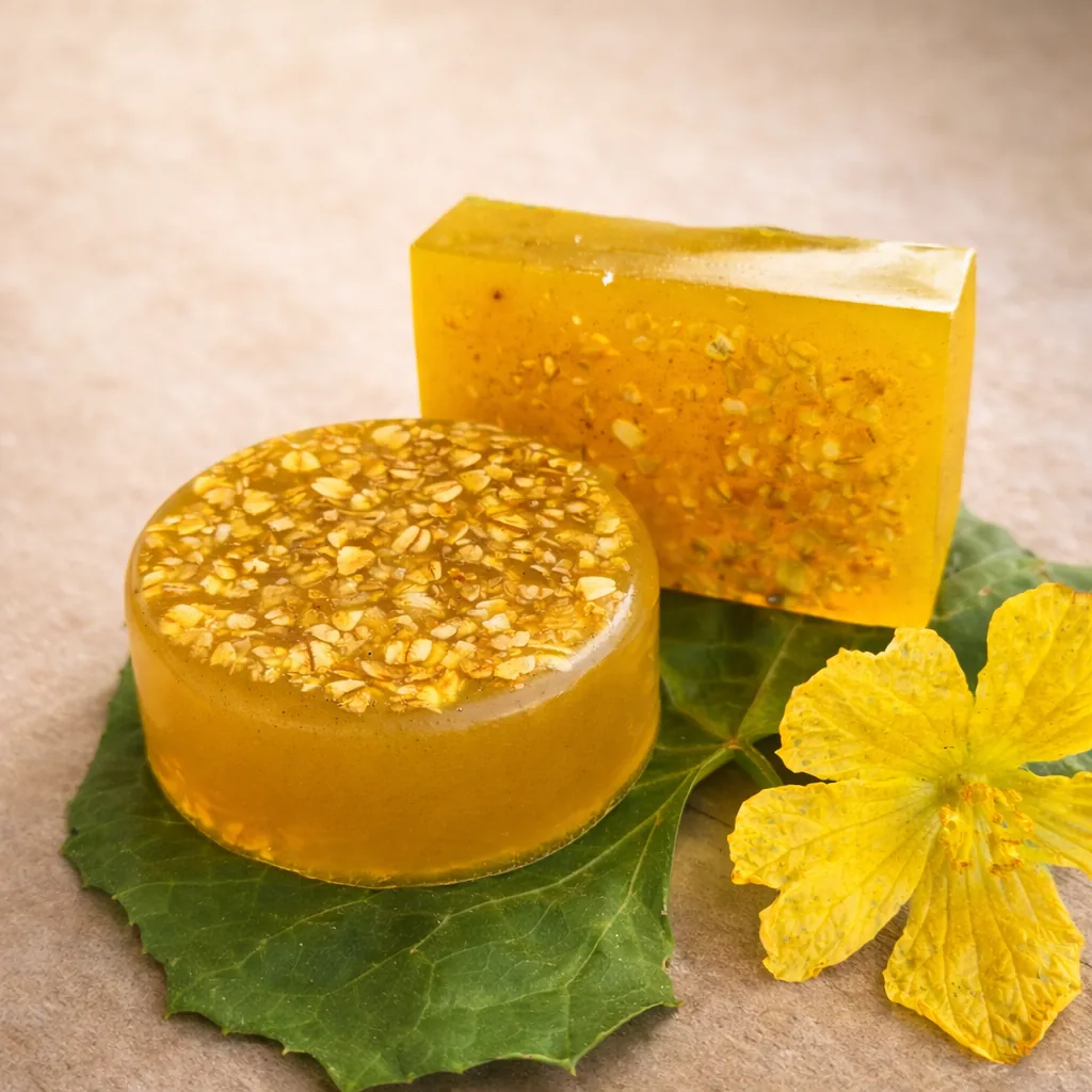 Honey Oats handmade soap, glycerine base
